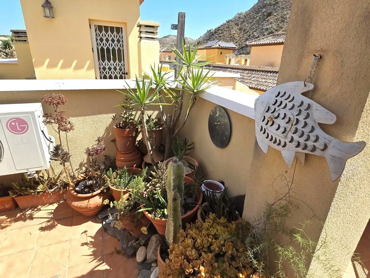 Balcony of Detached homes for sale in Zurgena  with Air Conditioner, Terrace and Swimming Pool