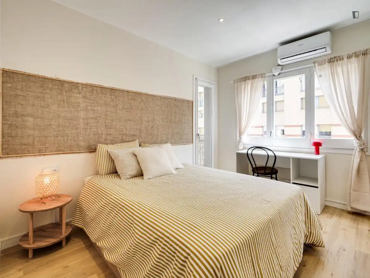 Habitación de Apartamento para compartir en  Barcelona Capital con Calefacción, Amueblado y Horno
