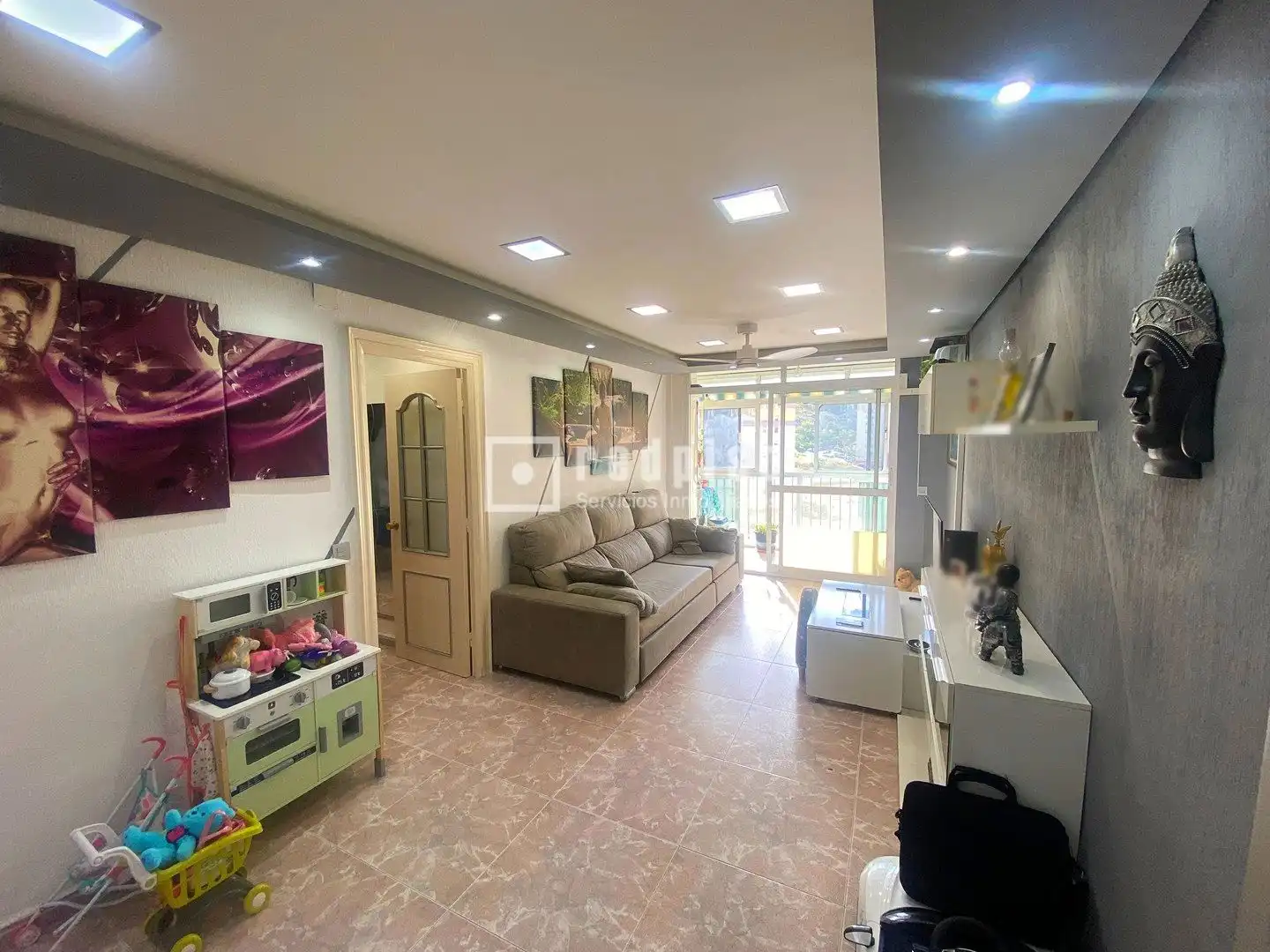 Living room of Flat for sale in Málaga  with Heating and Terrace
