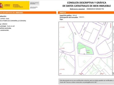 Terreno rústico en venta en A Pobra do Caramiñal