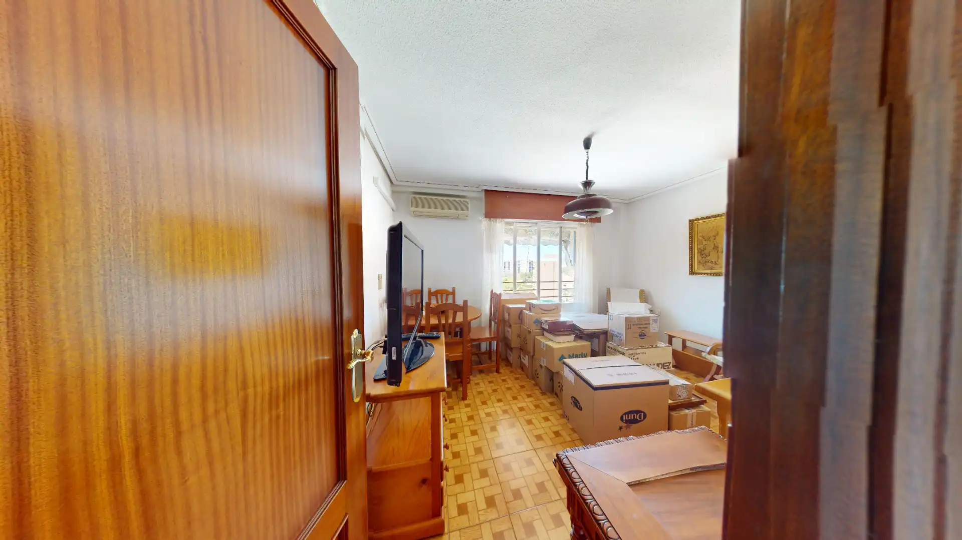 Sala de estar de Piso en venta en Alicante / Alacant con Aire acondicionado, Terraza y Amueblado