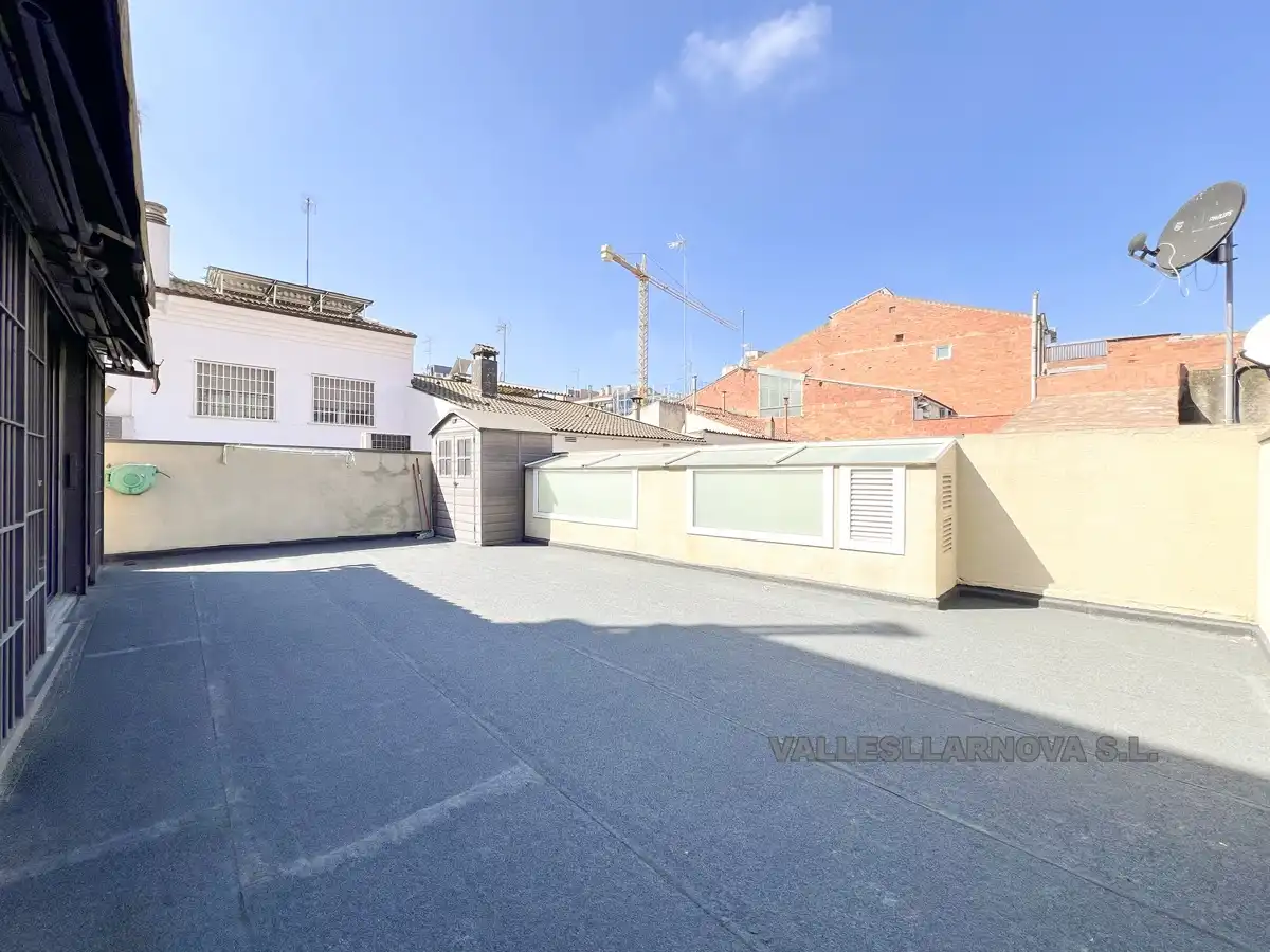 Vista exterior de Piso en venta en Mollet del Vallès con Aire acondicionado, Parquet y Terraza