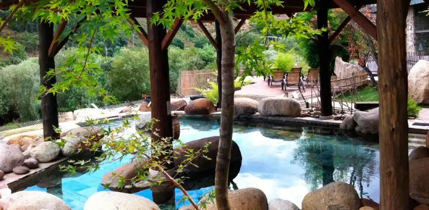 Piscina de Finca rústica en venda en Esgos amb Moblat i Balcó