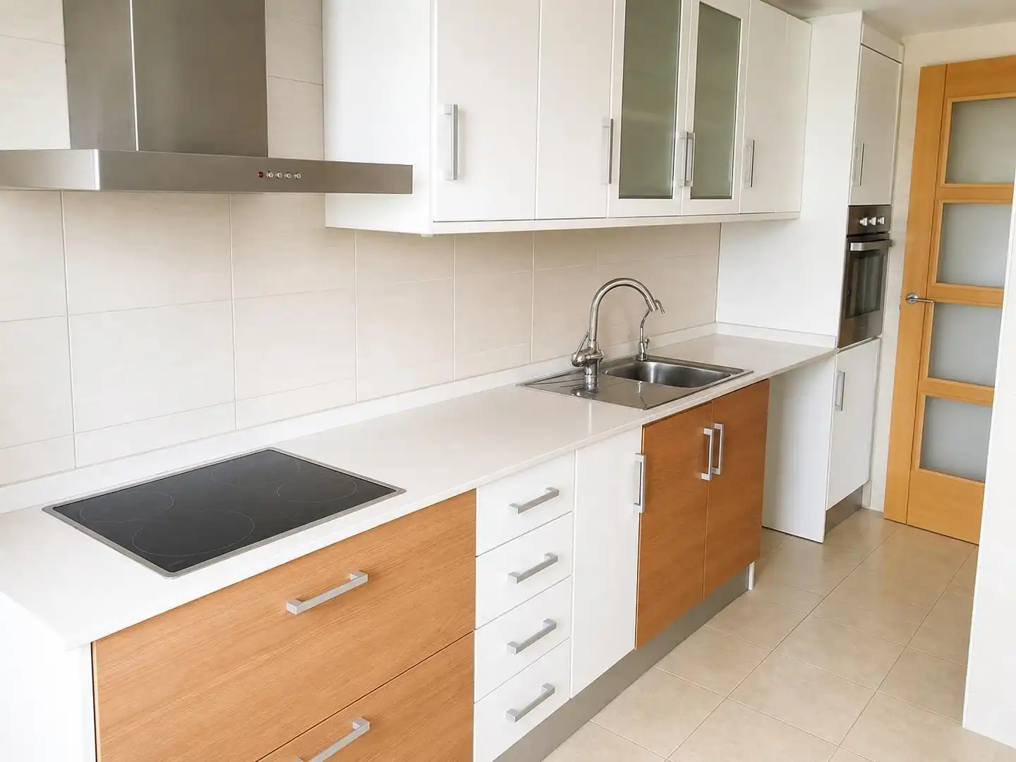 Küche von Wohnung zur Miete in Elche / Elx mit Parkett, Terrasse und Abstellraum
