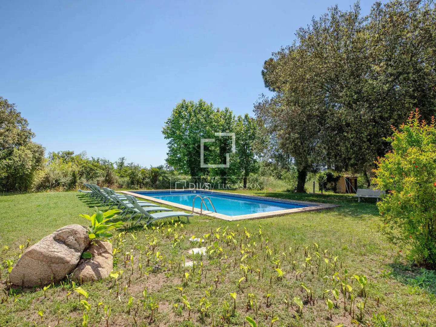 Casa rústica amb piscina en venda a Llagostera, imagen 47