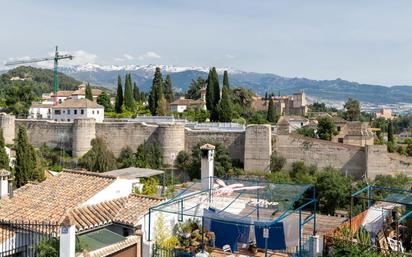 Exterior view of Flat for sale in  Granada Capital  with Terrace and Balcony