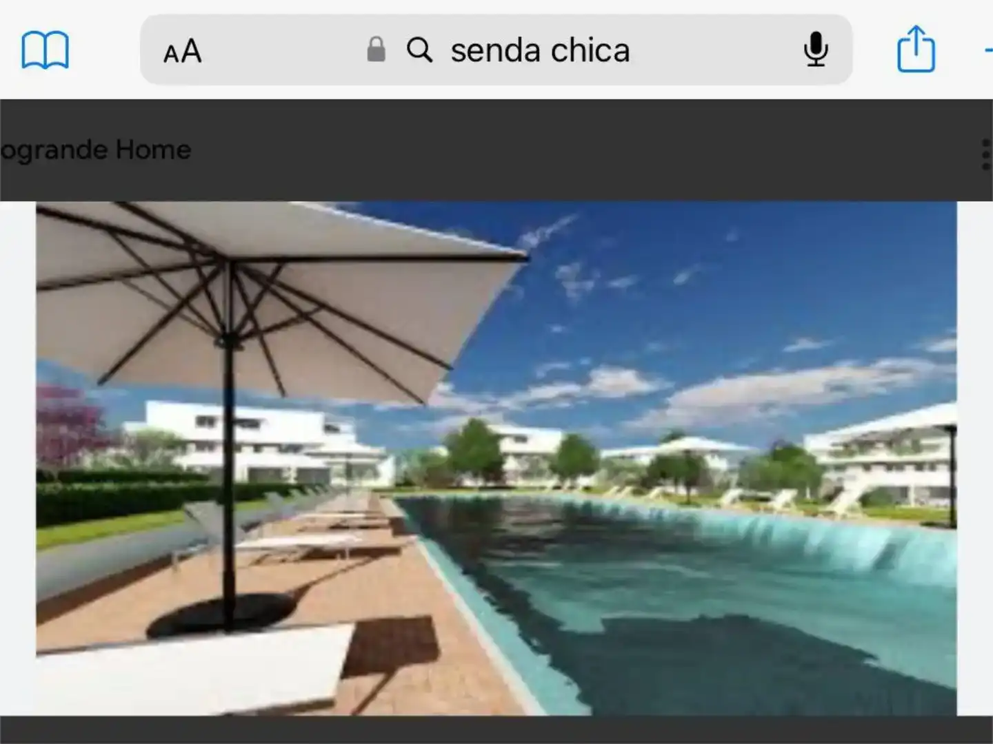 Schwimmbecken von Erdgeschoss zur Miete in Sotogrande mit Klimaanlage, Privatgarten und Schwimmbad