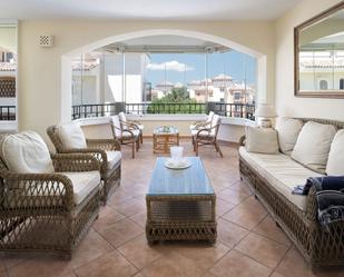 Terrace of Flat to rent in Marbella  with Heating, Terrace and Swimming Pool