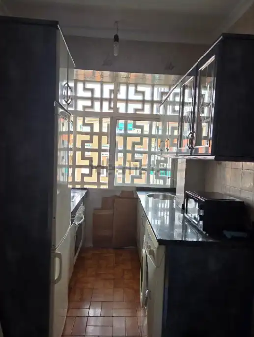 Kitchen of Flat for rent in Salamanca  with Heating, Terrace and Furnished