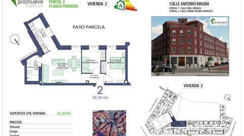 Foto 2 de Piso en venta en Calle Padre Higinio Aparicio, 1, Centro, Palencia Capital