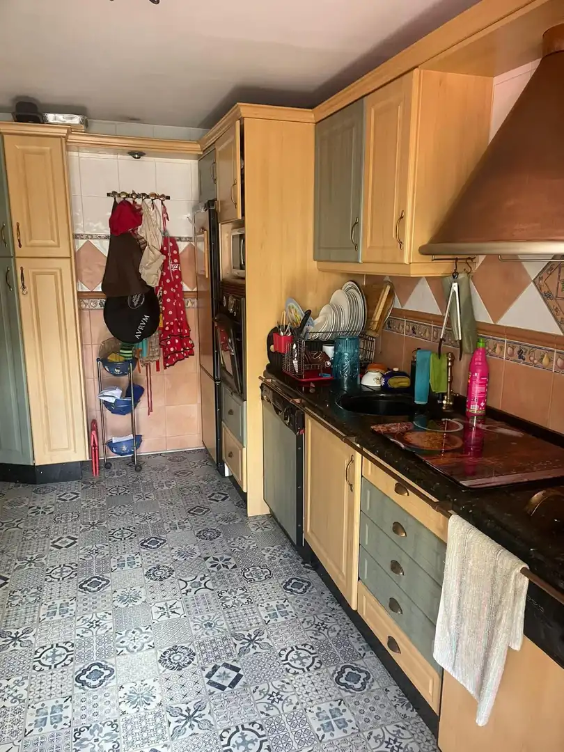 Cocina de Casa adosada en venta en Algeciras con Aire acondicionado