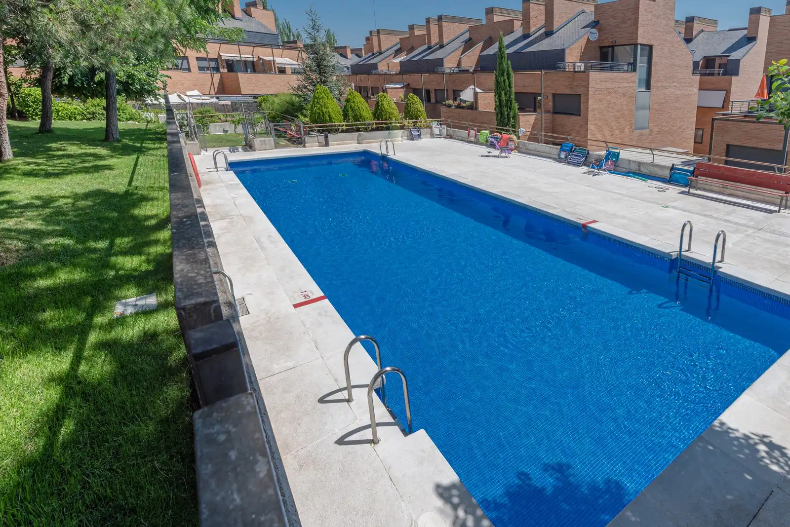 Swimming pool of Flat for sale in Torrelodones  with Storage room