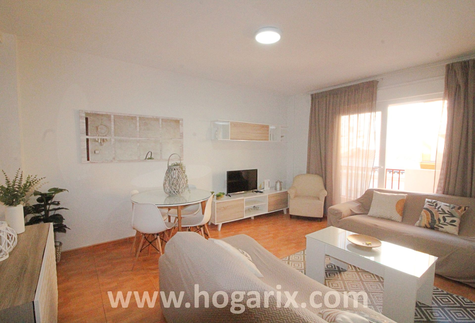 Living room of Flat to rent in  Huelva Capital  with Furnished and Balcony