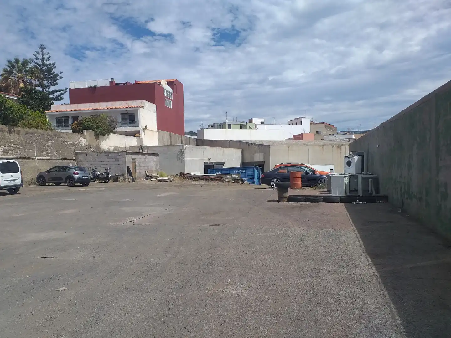 Parking de Nave industrial de alquiler en San Cristóbal de la Laguna