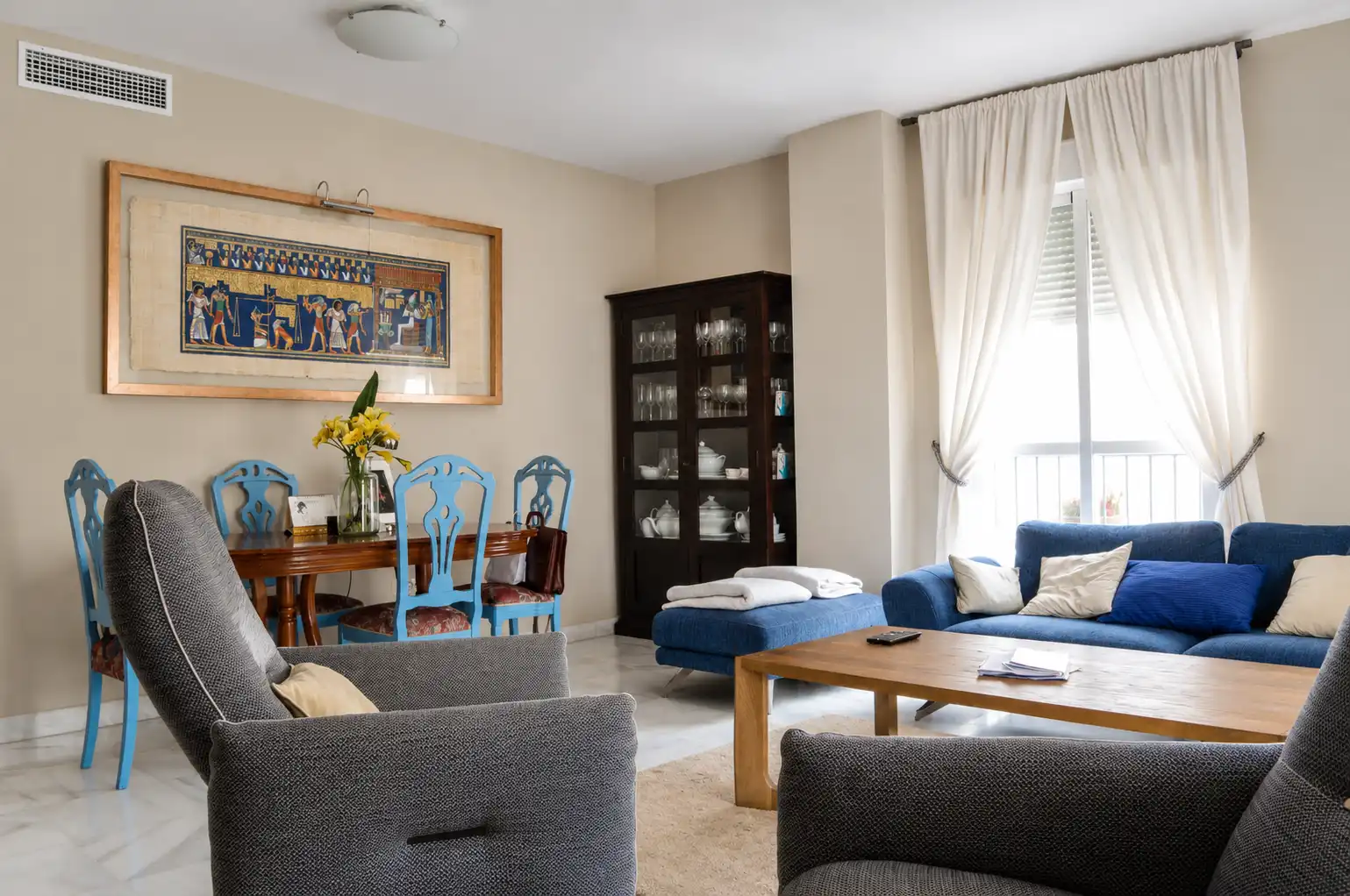 Living room of Flat for sale in Jerez de la Frontera  with Air Conditioner, Heating and Storage room