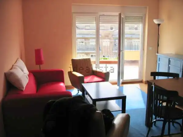 Sala de estar de Ático de alquiler en Salamanca con Calefacción, Parquet y Terraza