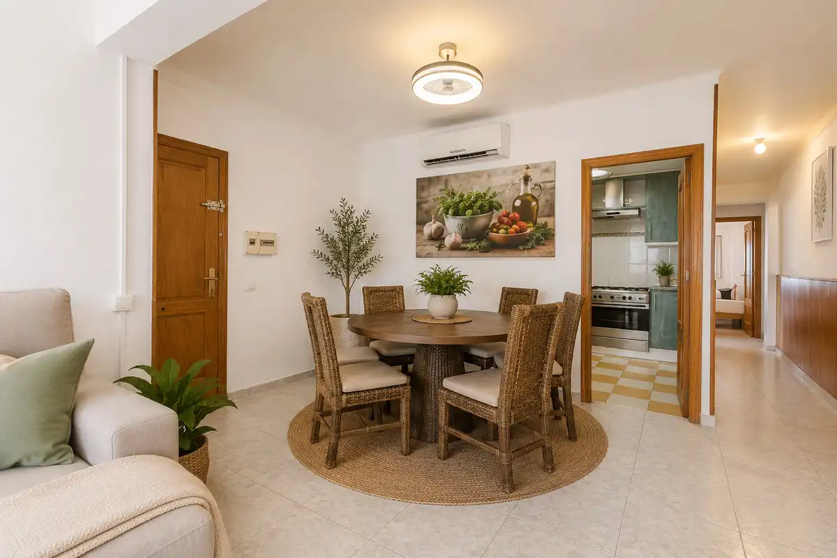 Comedor de Piso en venta en Santa Eulària des Riu con Aire acondicionado, Calefacción y Terraza