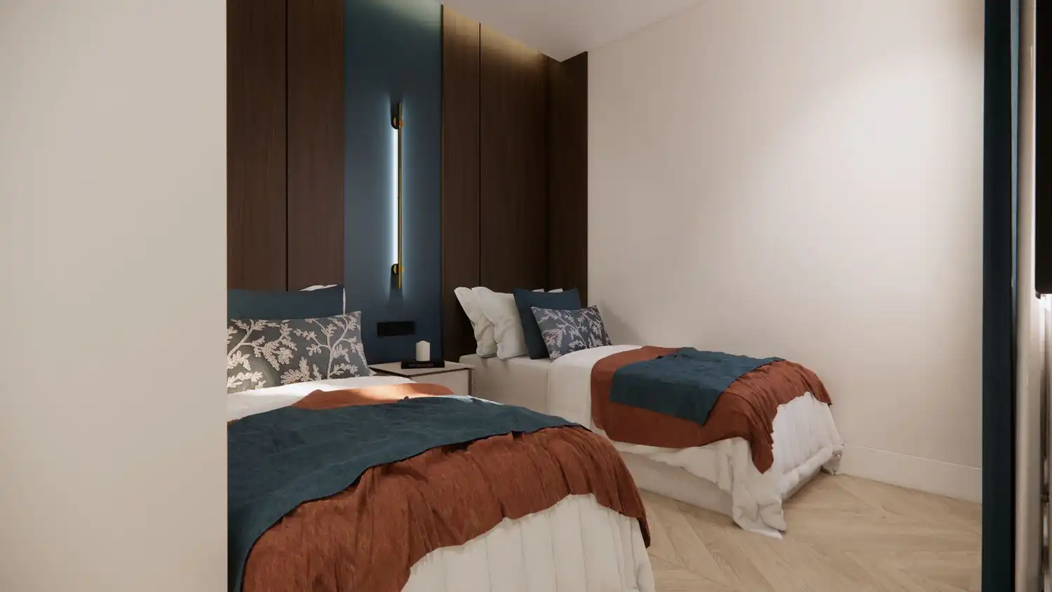 Bedroom of Flat for sale in Madrid  with Air Conditioner, Heating and Furnished