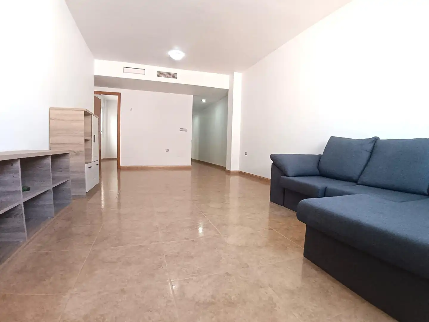 Sala de estar de Piso en venta en Ceutí con Trastero y Amueblado