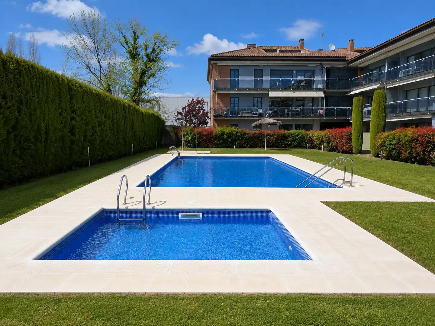 Piscina de Dúplex en venda en Calonge i Sant Antoni amb Calefacció i Jardí privat