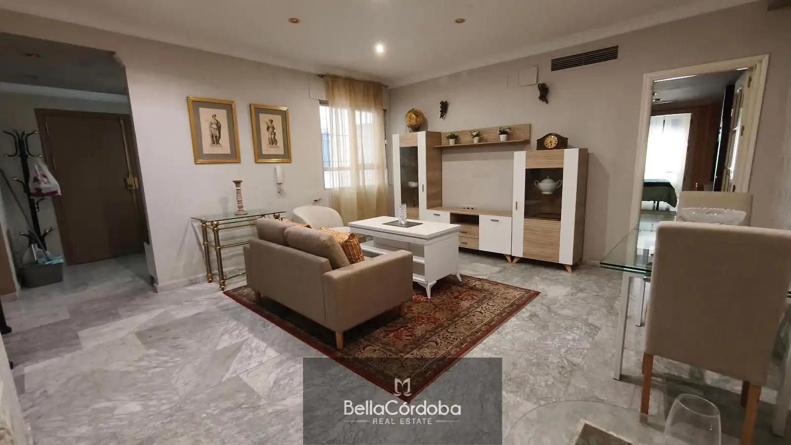 Living room of Flat for rent in Córdoba  with Air Conditioner