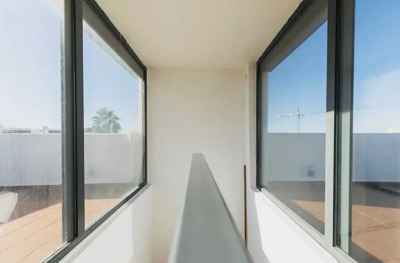 Terrasse von Einfamilien-Reihenhaus zum Verkauf in Dénia mit Klimaanlage, Heizung und Terrasse