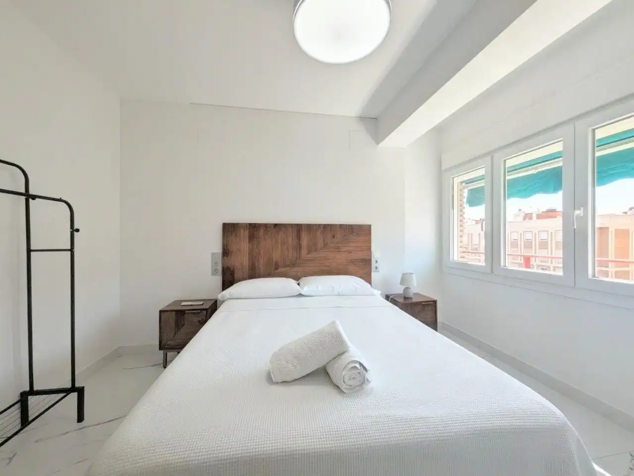 Bedroom of Flat for sale in Córdoba  with Air Conditioner, Terrace and Furnished
