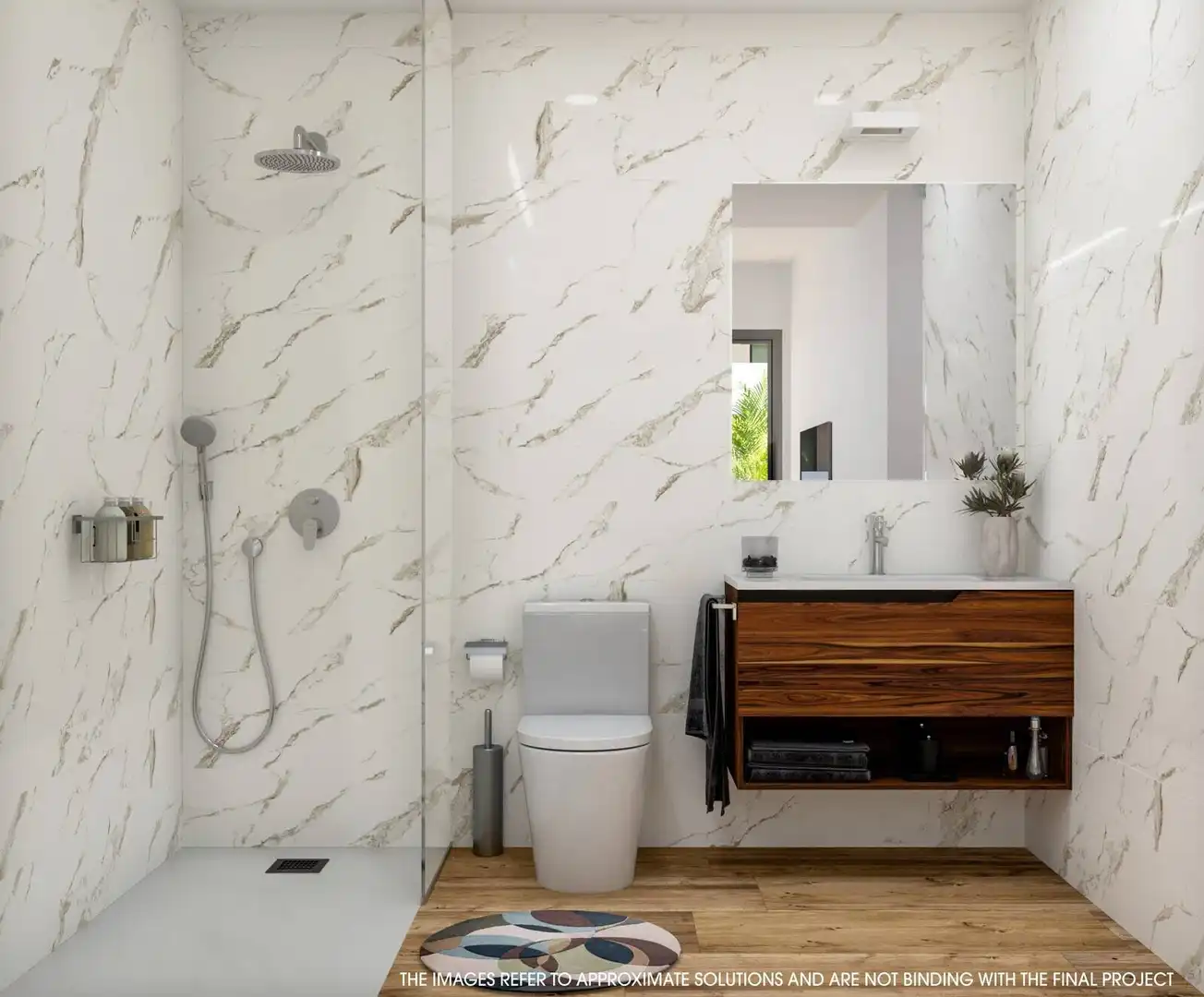 Baño de Apartamento en venta en Elche / Elx con Aire acondicionado, Terraza y Trastero