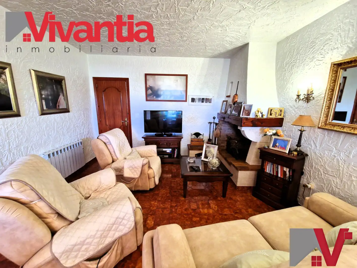 Sala de estar de Casa o chalet en venta en Lorca con Aire acondicionado, Calefacción y Jardín privado