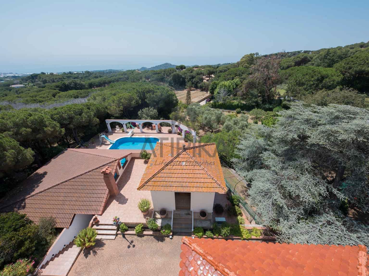 Jardín de Casa o chalet en venta en Mataró con Trastero y Piscina