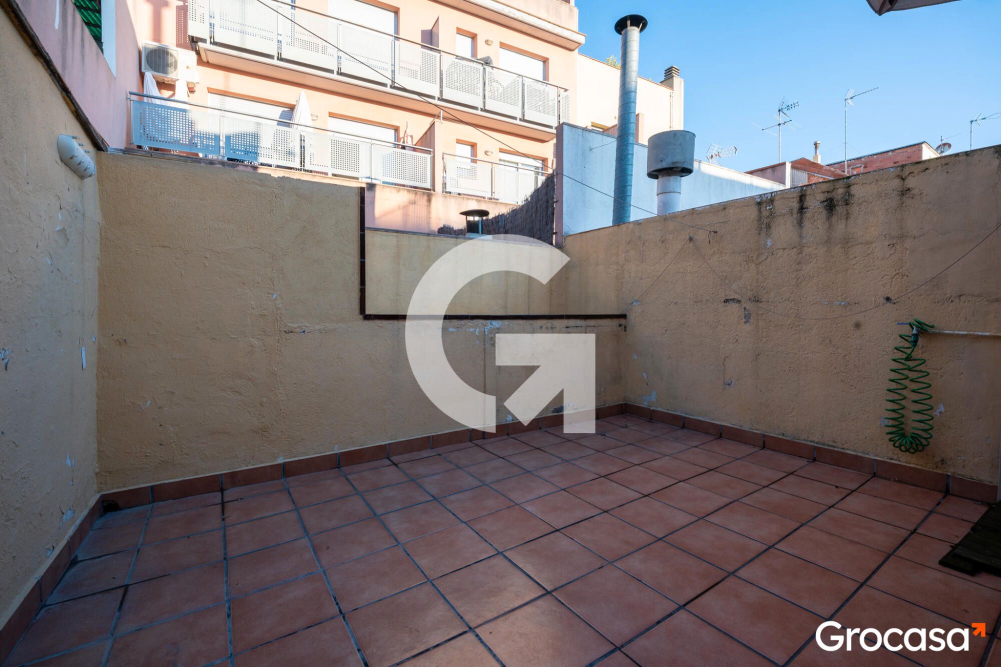 Terrace of Flat for sale in Mataró  with Air Conditioner, Terrace and Furnished