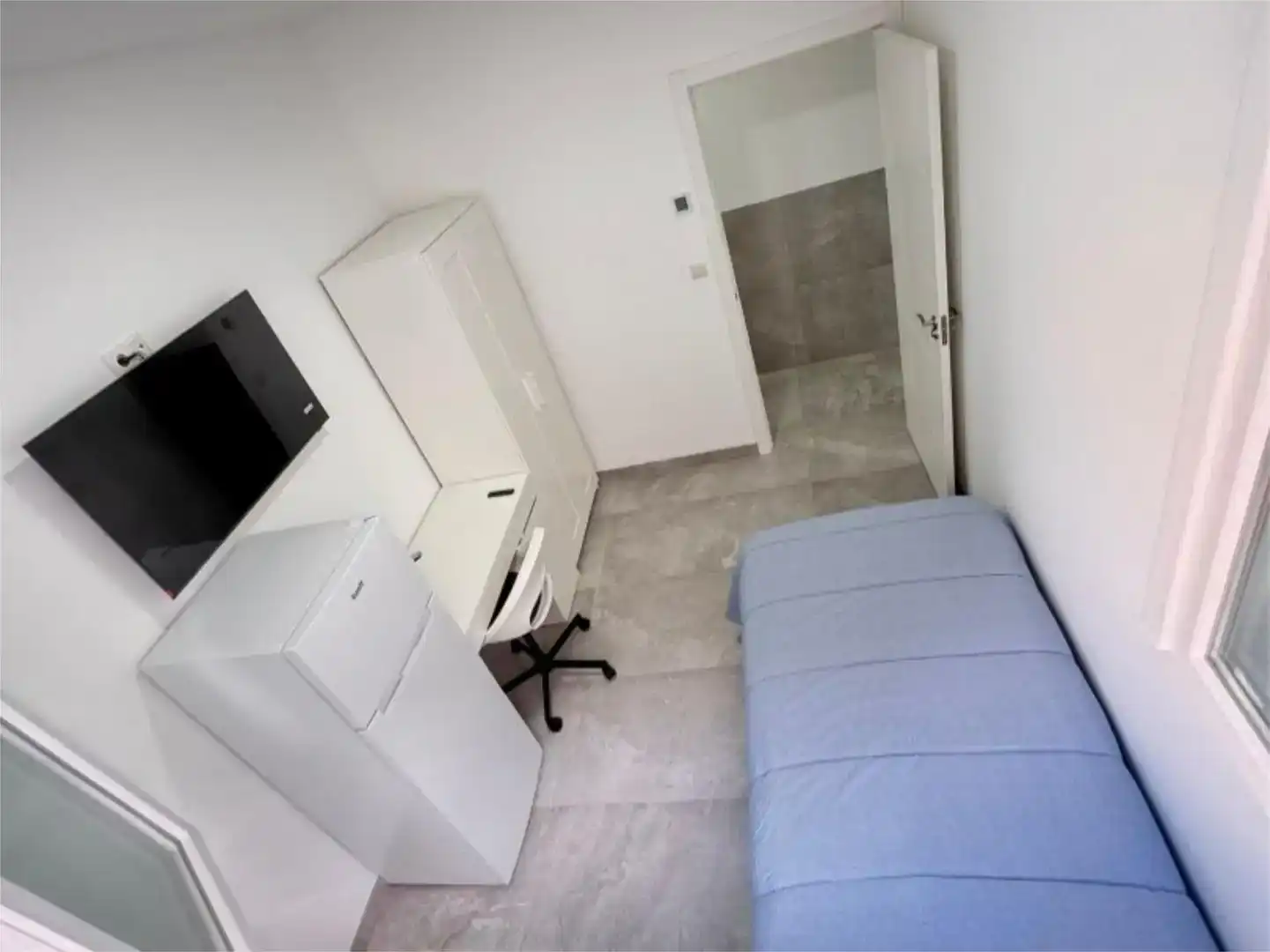 Schlafzimmer von Erdgeschoss zur untervermieten in Elche / Elx mit Klimaanlage und Möbliert