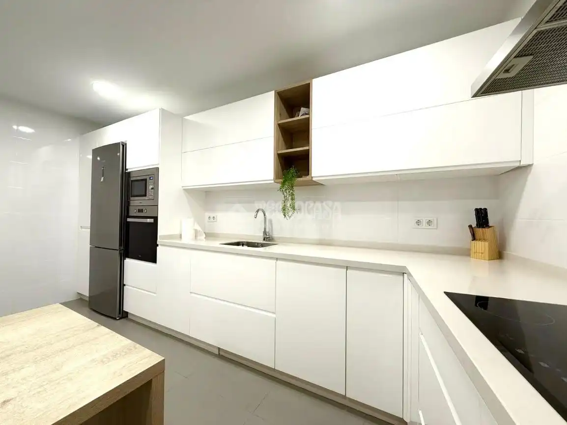 Cocina de Casa adosada en venta en Almería con Calefacción y Terraza