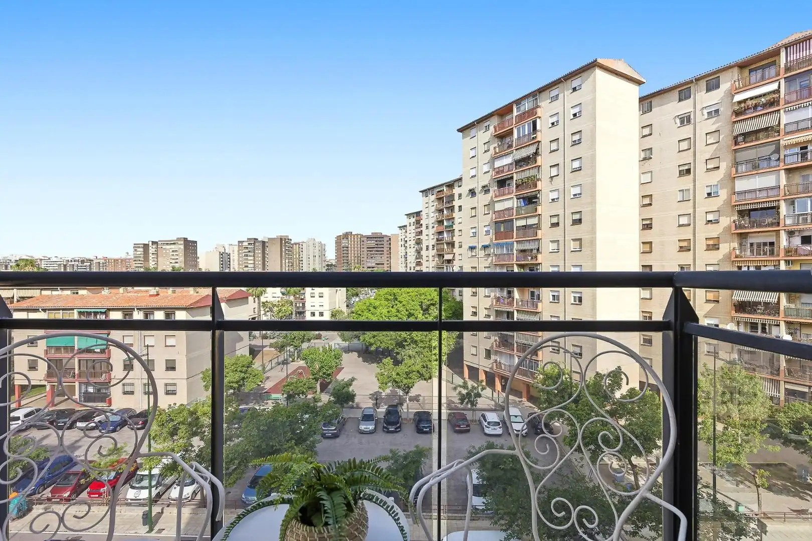 Terrassa de Pis en venda en Castellón de la Plana / Castelló de la Plana amb Aire condicionat, Jardí privat i Balcó