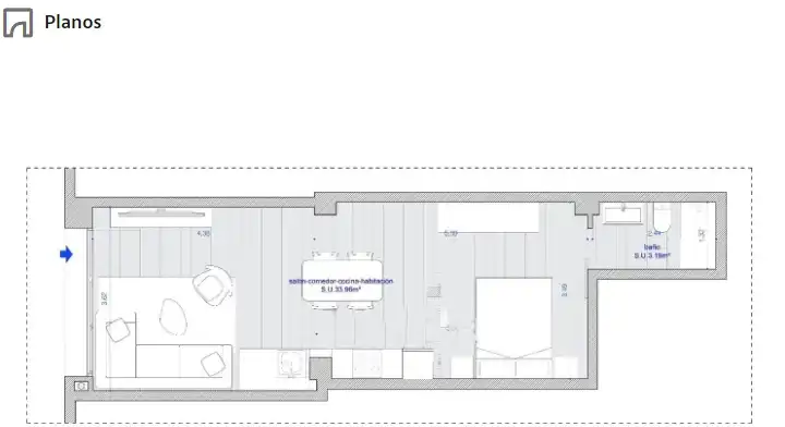 Loft de lloguer en Elche / Elx amb Moblat