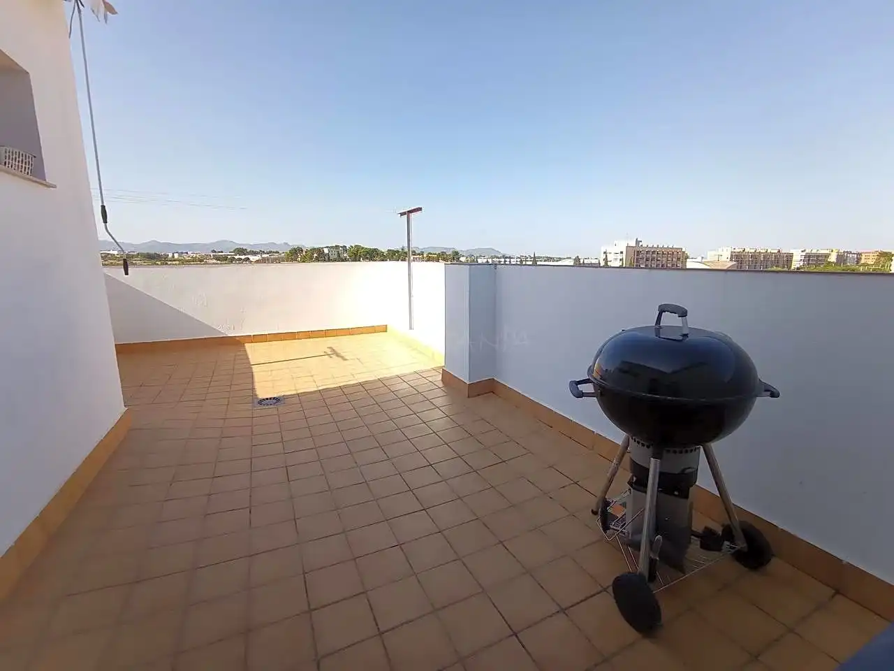 Terrace of Houses for rent in Moncada  with Air Conditioner, Heating and Terrace