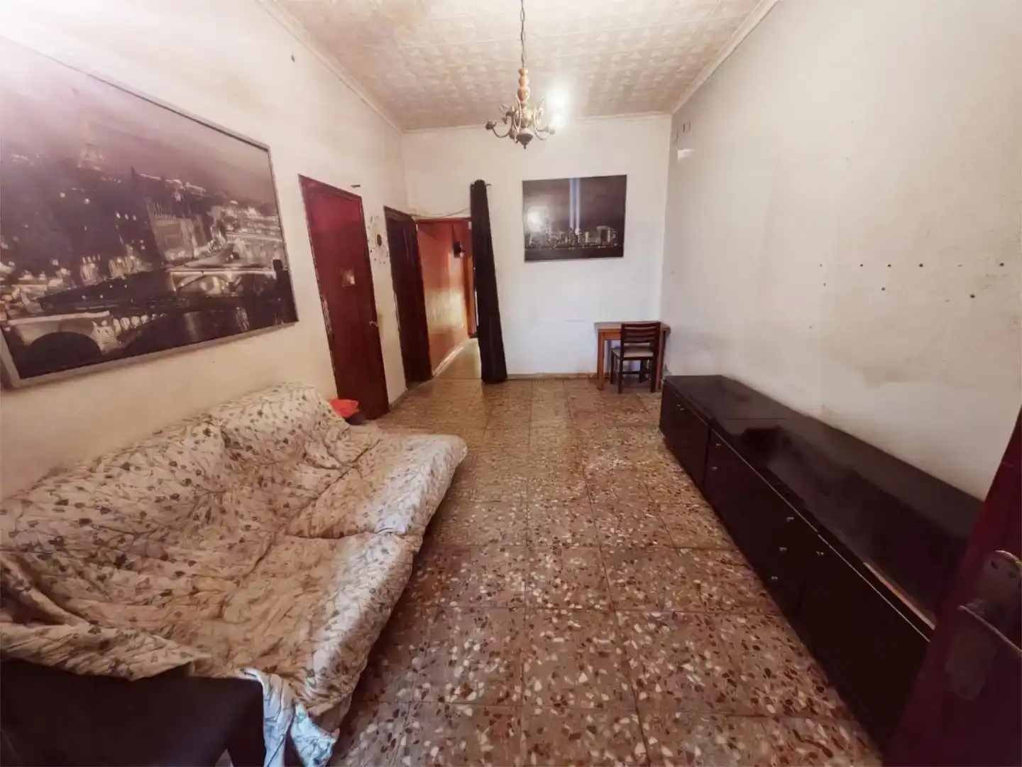 Sala d'estar de Casa adosada en venda en Alicante / Alacant