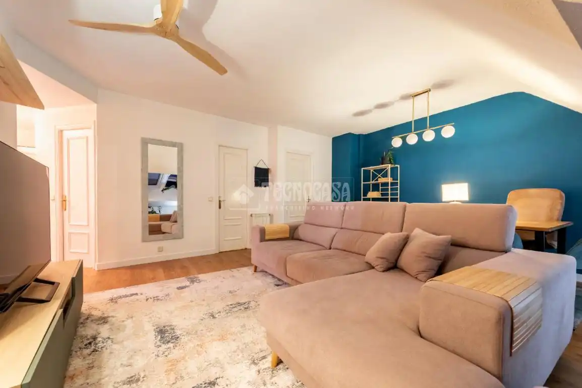 Sala de estar de Piso en venta en Las Rozas de Madrid con Calefacción y Trastero