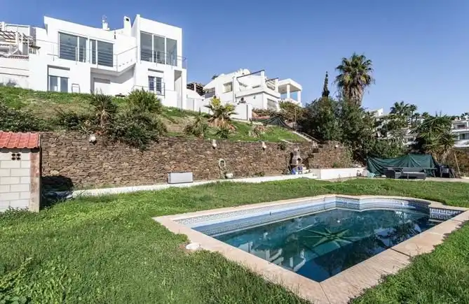 Jardín de Casa o chalet en venta en Mijas con Aire acondicionado, Calefacción y Jardín privado