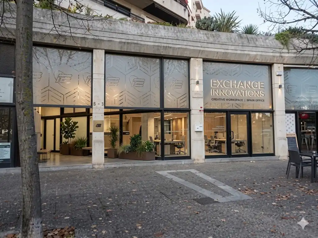 Vista exterior de Local de lloguer en Girona Capital amb Aire condicionat