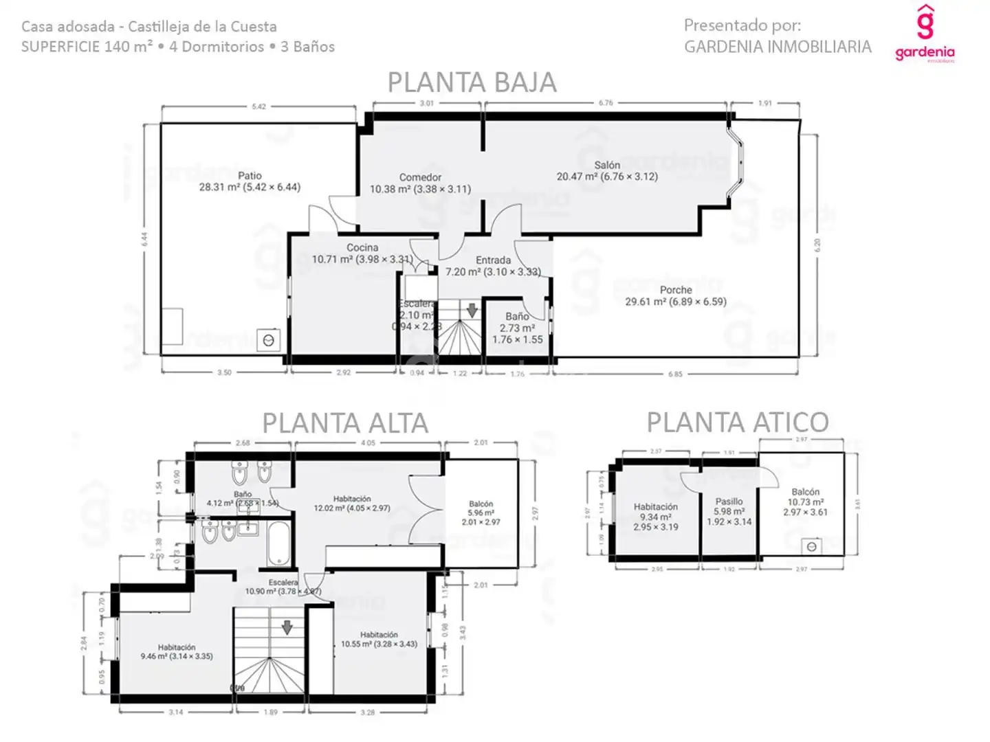 Casa adosada en venta en Castilleja de la Cuesta con Aire acondicionado y Terraza
