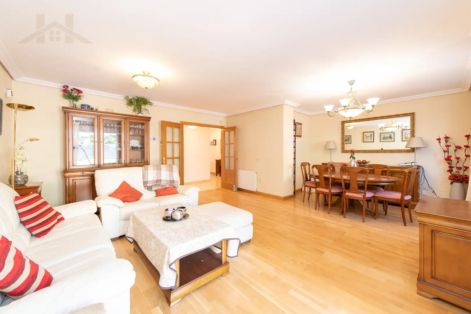 Wohnzimmer von Haus oder Chalet zum Verkauf in Colmenar Viejo mit Klimaanlage, Terrasse und Abstellraum