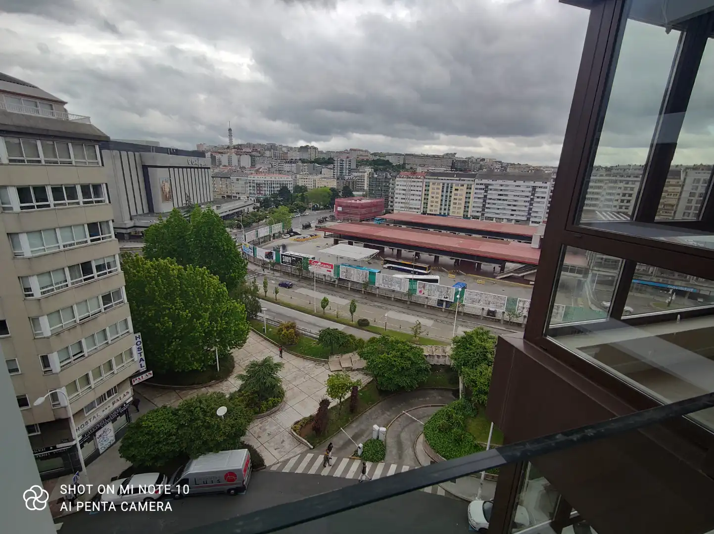 Vista exterior de Piso en venta en A Coruña Capital  con Calefacción, Parquet y Terraza