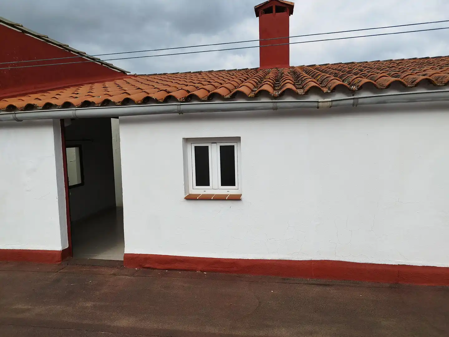 Vista exterior de Dúplex en venta en Santa Olalla del Cala con Terraza