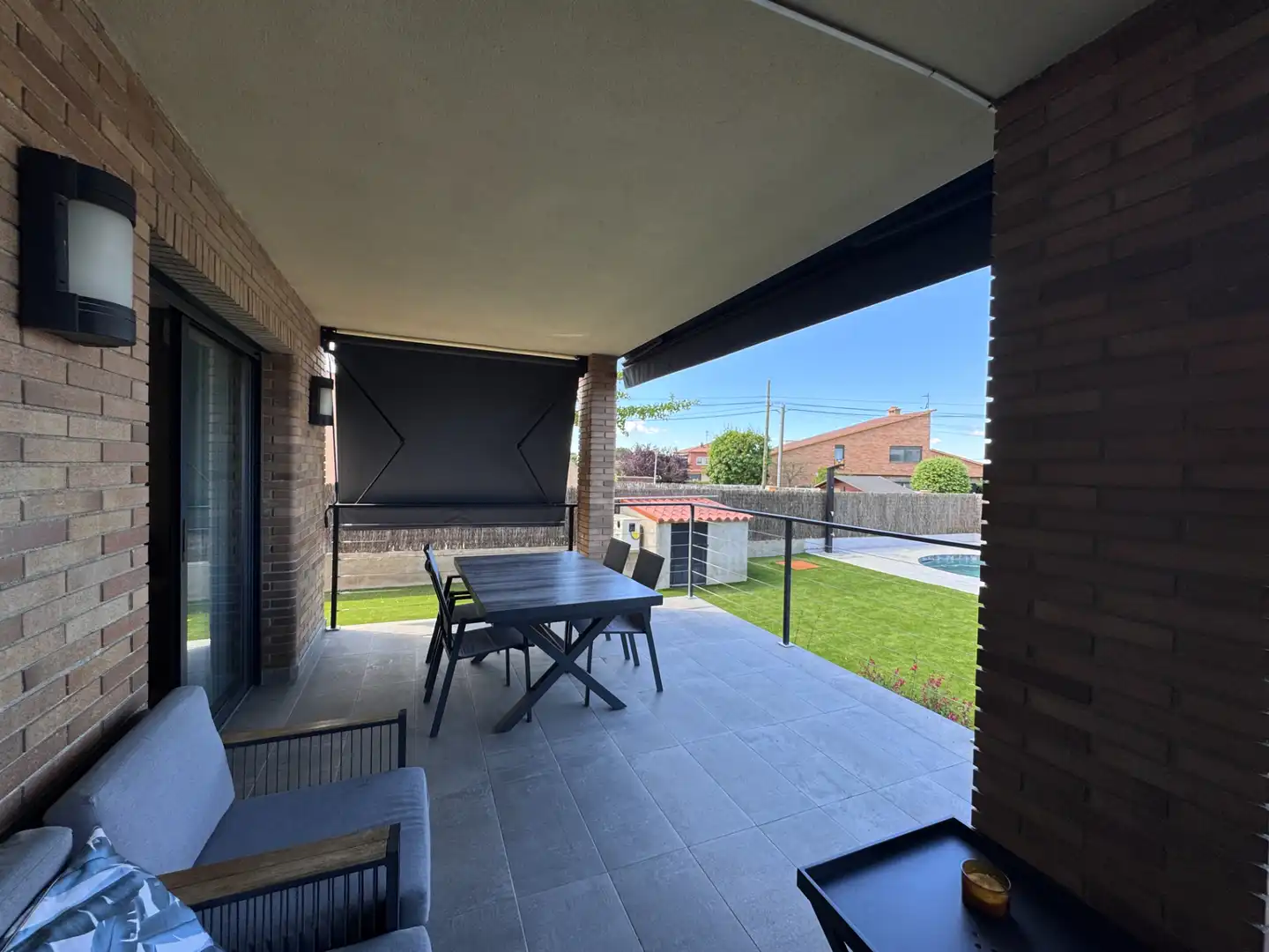 Terrace of Houses for sale in Sant Antoni de Vilamajor  with Air Conditioner, Heating and Private garden
