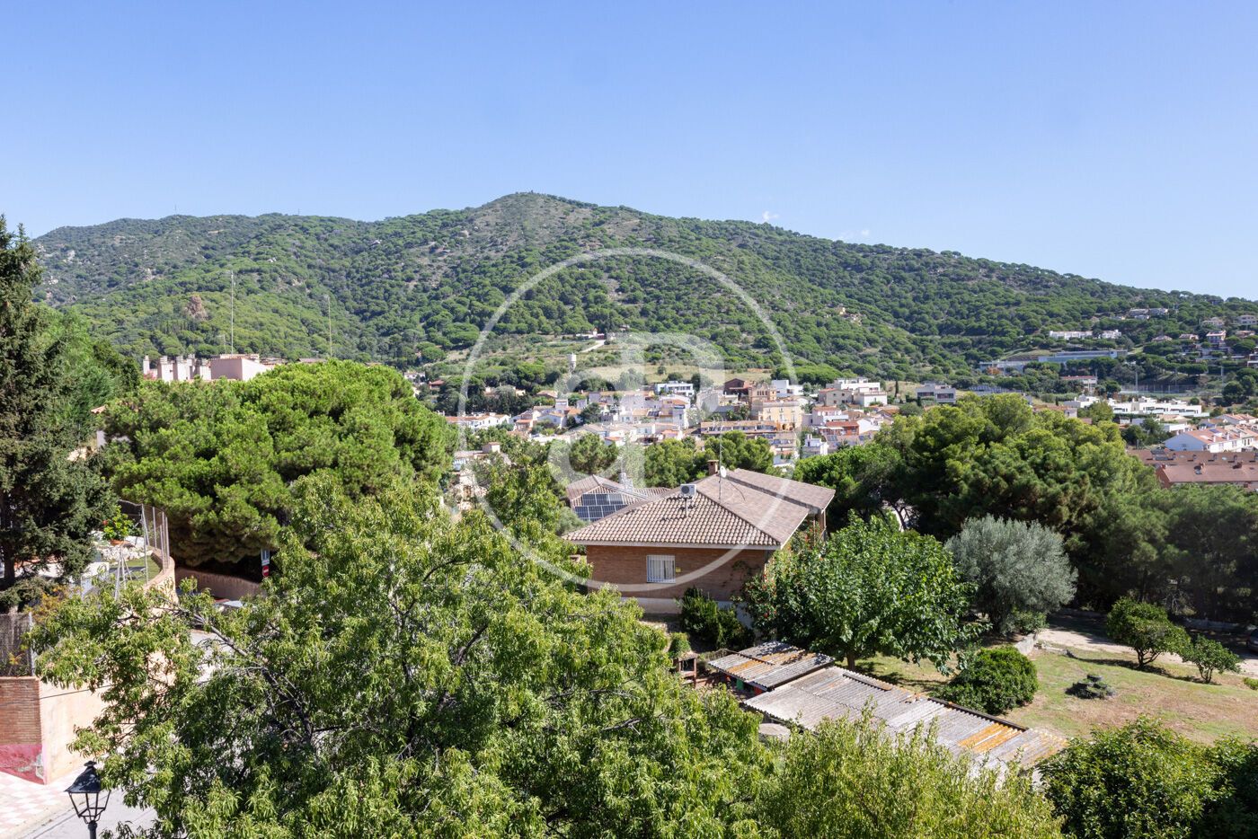 Vista exterior de Casa adosada en venta en Teià con Aire acondicionado, Calefacción y Terraza