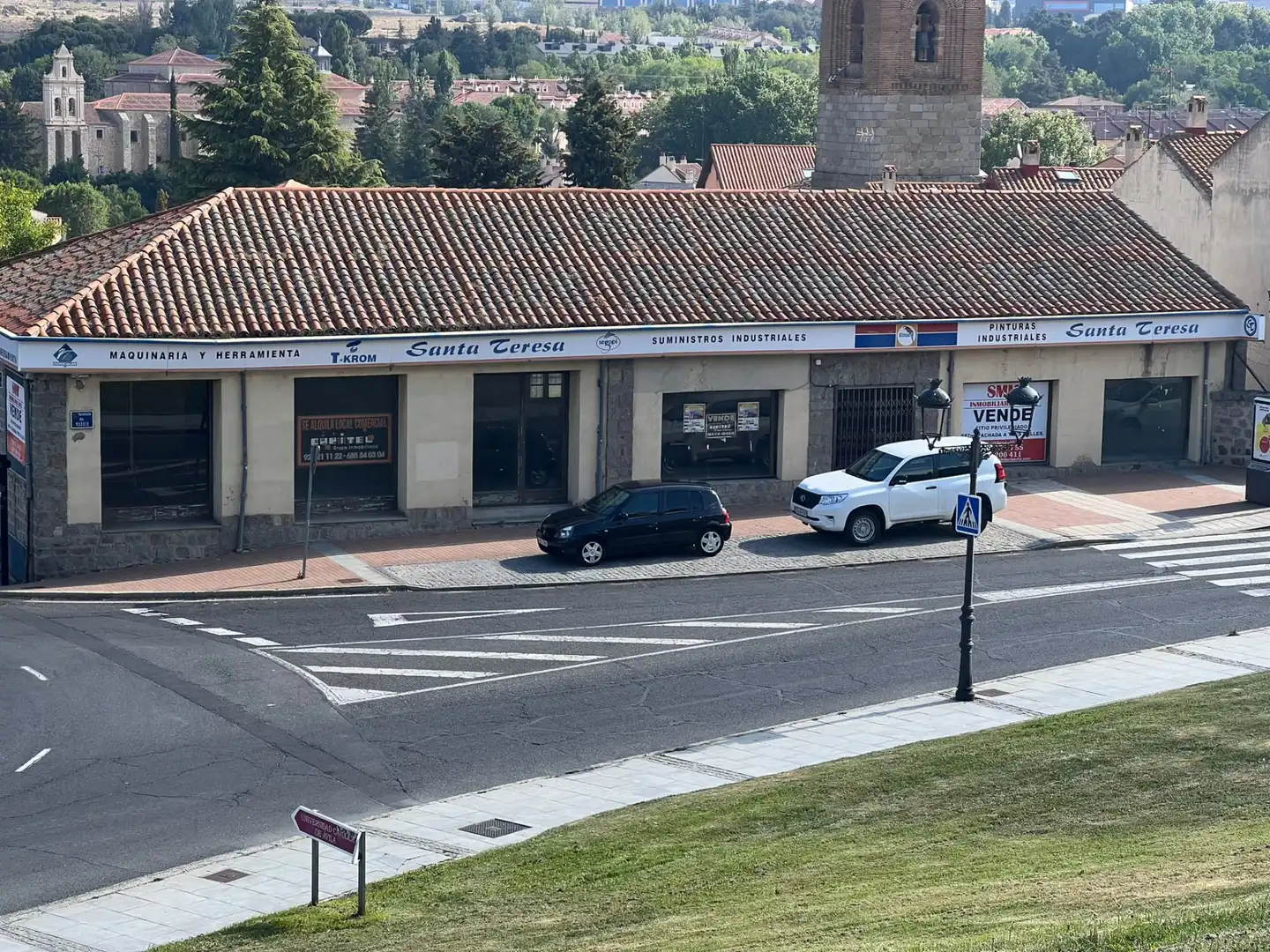 Exterior view of Industrial land for sale in Ávila