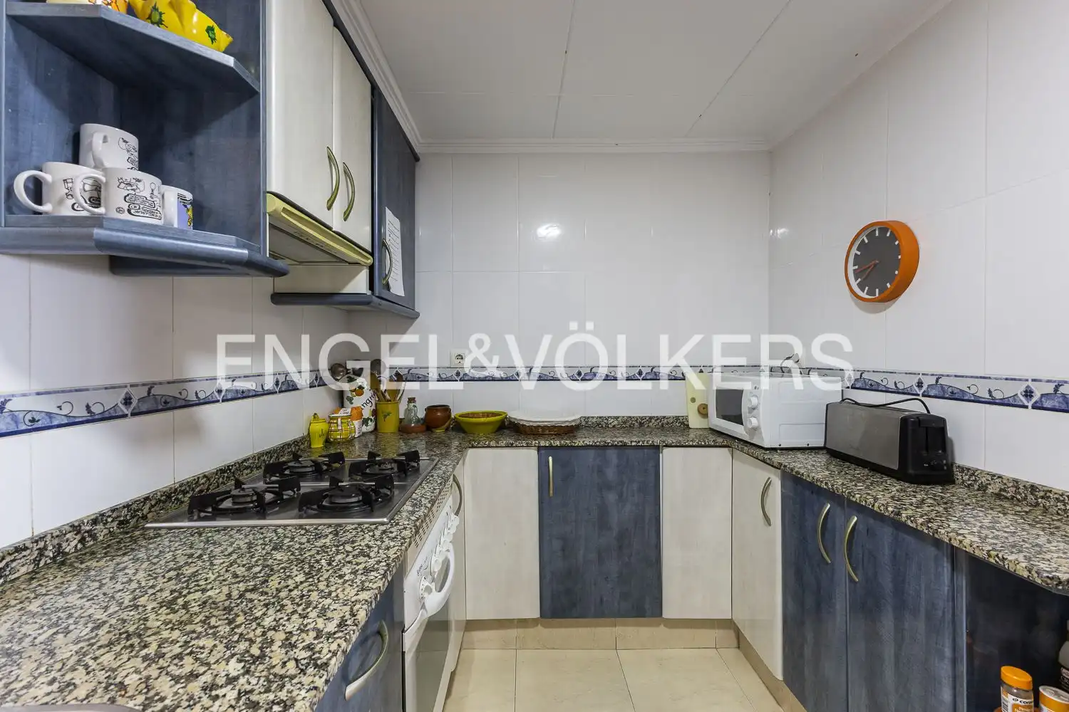 Cocina de Piso de alquiler en Cullera con Aire acondicionado, Calefacción y Terraza