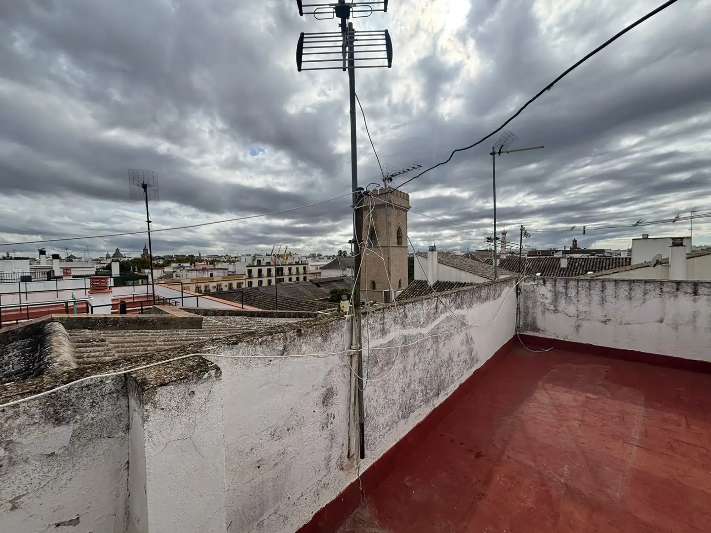 Exterior view of Buildings for sale in Sevilla
