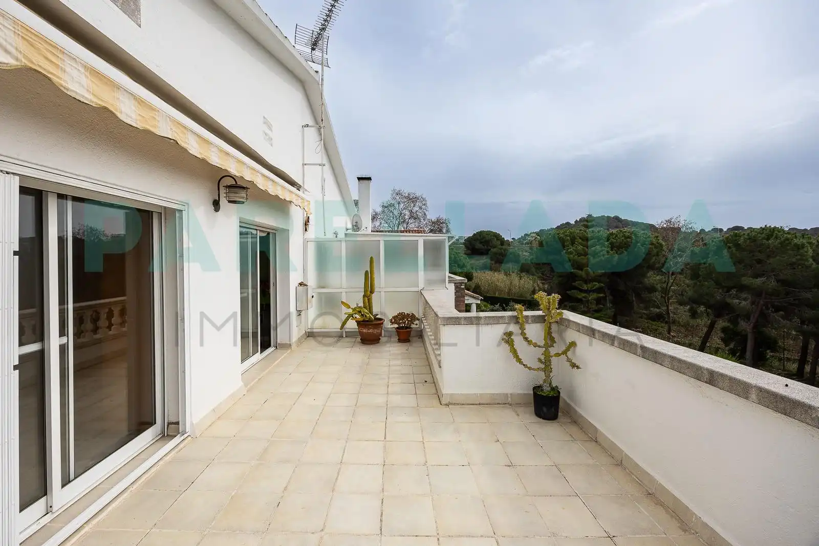 Terraza de Casa o chalet en venta en Badalona con Aire acondicionado, Calefacción y Jardín privado